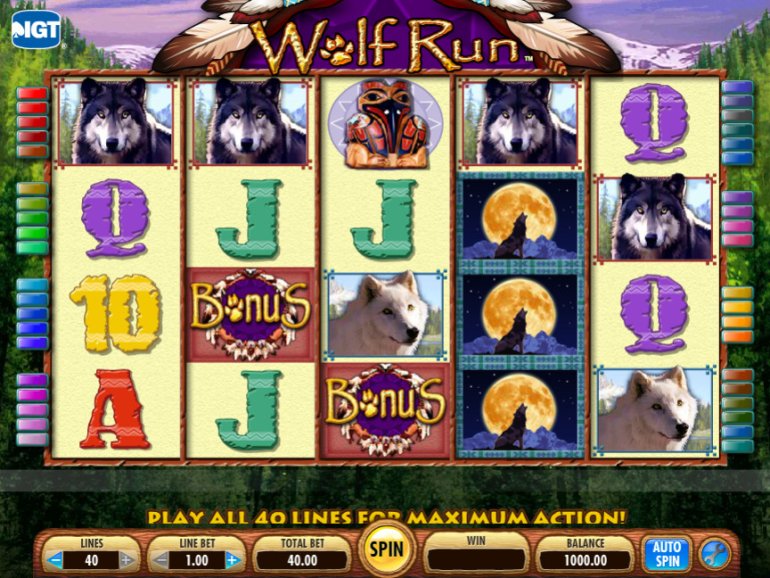 slot wolf run